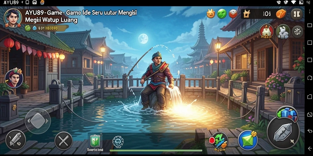 Tampilan gameplay AYU89 yang menarik dan penuh warna.