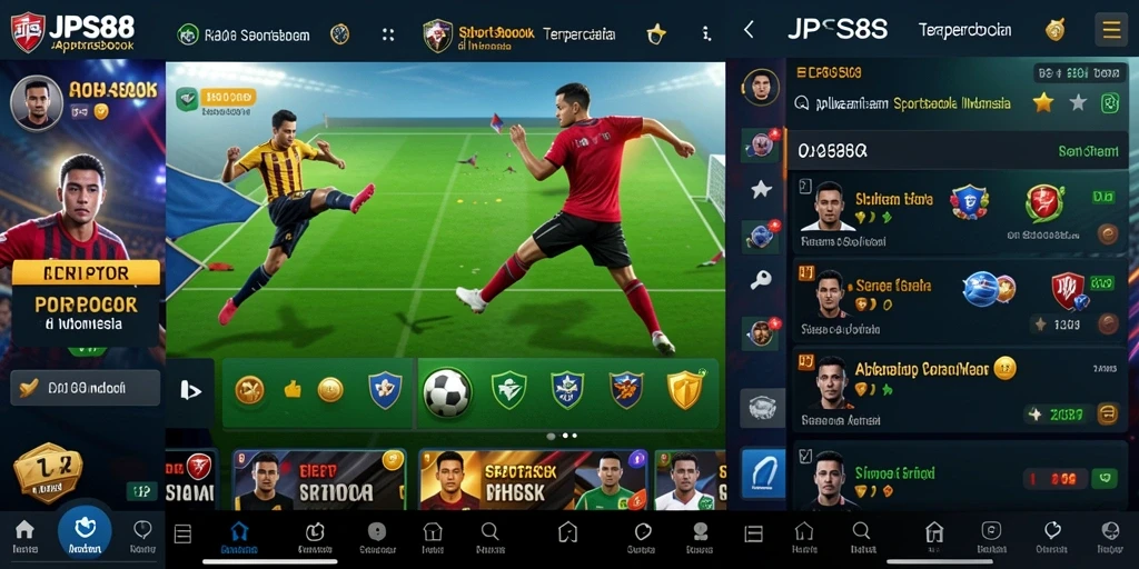 Screenshot JPS88 menampilkan taruhan olahraga yang mengasyikkan.