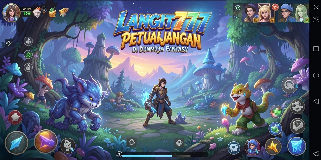 Gameplay LANGIT777 menampilkan petualangan seru di dunia fantasi.