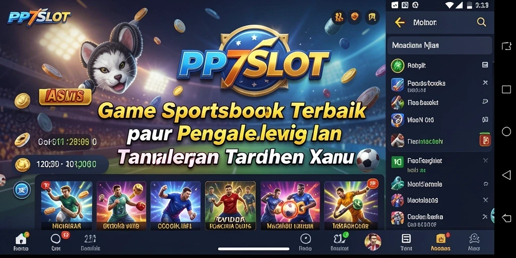 Screenshot utama gameplay PP7SLOT menampilkan taruhannya yang seru.